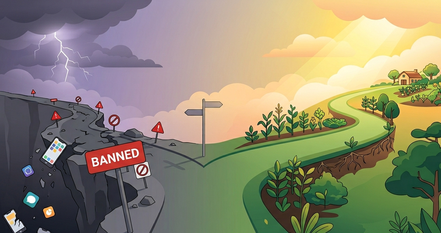 Two paths for building reward apps: FreeCash's shortcut led to an App Store ban, while FarmCash is built to last with fraud prevention and transparency